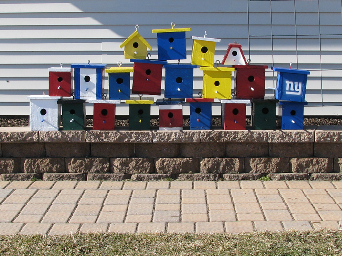 Atomic American Bulldogs - Tree Swallow & Blue Bird Houses Atomic American Bulldogs - Tree Swallow & Blue Bird Houses
